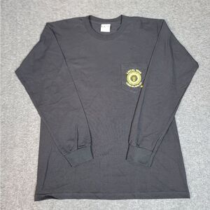 Vtg 90s IBEW Local 1049 Lineman Long Sleeve Shirt Long Island NY Union Electric